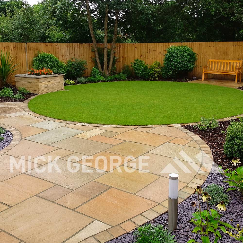 Fossil Mint Sandstone Cobbles 10cm x 10cm Packs