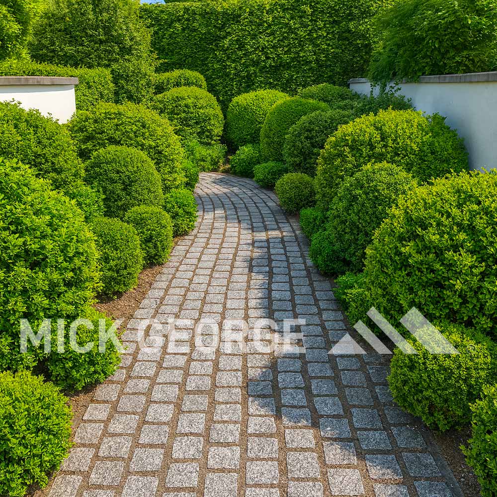 Silver Granite Cobbles 10cm x 10cm Packs